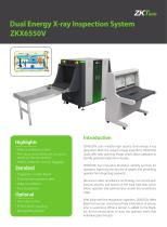 Dual Energy X-ray Inspection System ZKX6550V-1
