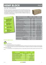 Product sheet - Hemp block 30cm-1