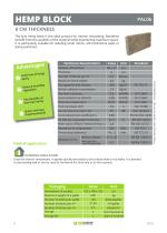 Product sheet - Hemp block 6cm-1