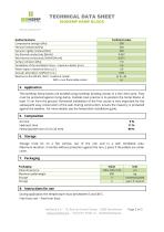 Technical data sheet - Hempcrete blocks - 2