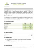 Technical data sheet - PCS interior plaster