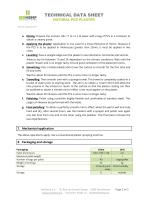 Technical data sheet - PCS interior plaster - 2