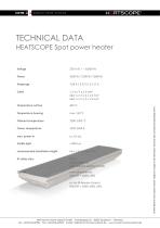 EN: HEATSCOPE SPOT Technical Data - 1