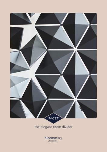 Facet - The elegant room divider
