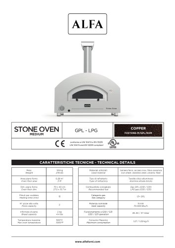 STONE OVEN