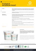 Ecological INTERIOR PAINT - 4