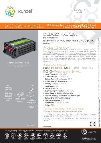 XJ™-600W-12V – Xunzel