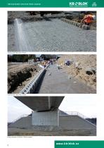 Original certified system for application in retaining walls GWS - 7