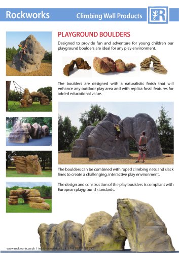 Playground Boulders