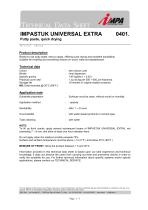 Technical Data Sheet - 0401 IMPASTUK UNIVERSAL EXTRA