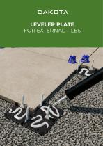 Leveler Plate for external tiles-1