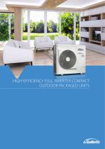 Air/water high efficiency heat pumps MCI - 1