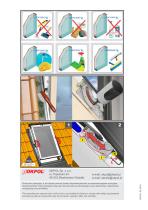 Installation instructions Centre - pivot windows - 16
