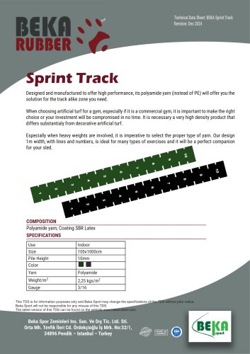 SPRINT TRACK