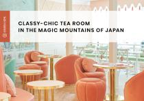 Classy Tea Room in the Magic Mountains of Japan