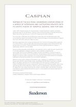 Sanderson CASPIAN - Harlequin - PDF Catalogs | Documentation | Brochures