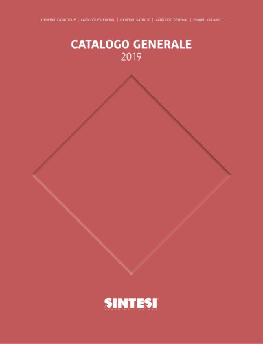 GENERAL CATALOGUE