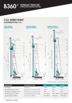 B360 XP – CFA Piling rig - 14