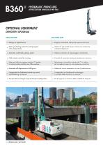 B360 XP – CFA Piling rig - 18