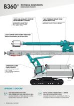 B360 XP – CFA Piling rig - 4