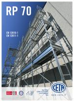 SCAFFOLDING RP 70 - UNI EN 12810-1 EN 12811-1 - 1