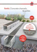 Fortis | Concrete channels  & gullies - 1