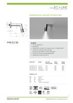 Mashbasin wall-mounted tap Design Line 175 - 1