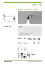 Washbasin wall-mounted tap Design Line 225 - 1