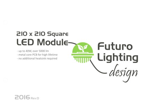 210 x 210 Square LED MODULE