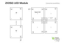 210 x 210 Square LED MODULE-5