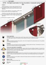 ST40 - Arm automation for swinging shutter - 8