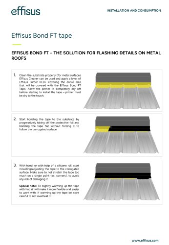 Installation Manual Metal Roof Bond FT