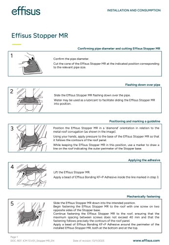 Installation Manual Stopper MR 