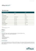 Technical Data Sheet Bond FT-2