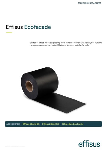 Technical Data Sheet Effisus Ecofacade