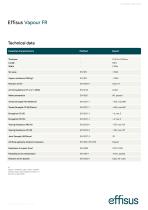 Technical Data Sheet Effisus Vapour FR -2