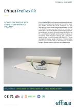 Technical Data Sheet ProFlex FR-1