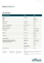 Technical Data Sheet ProFlex FR-2