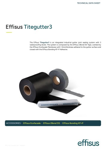 Technical Data Sheet TiteGutter3 
