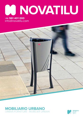 Urban furniture Catalogue