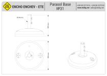 Parasol Base  №31
