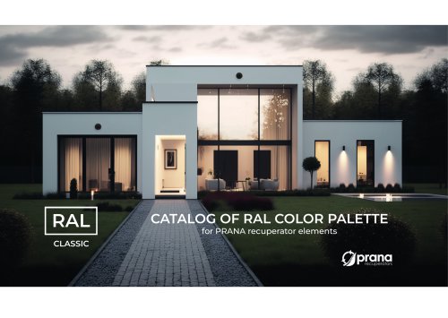 Catalogue de couleurs RAL disponibles