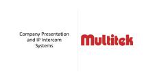 Multitek presentation-1
