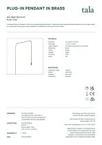 Plug-In Pendant in Brass-1