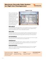 pedestrian Sliding Gate Model 3100-2