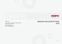 Window and Door Handle Catalog - 1