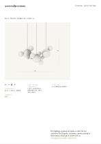 Bolle Frosted Chandelier Linear-6