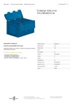 CONTAINER WITH COVER 541X368XH216 INT. - 1