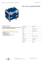 PVC CLASSIC TRUNK 800X600X600 Dark Blue - 1