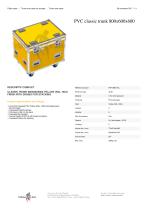 PVC CLASSIC TRUNK 800X600X600 yellow - 1